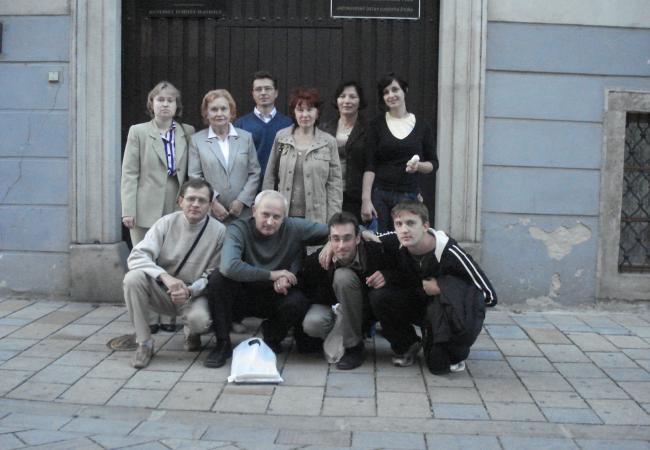 Návšteva kolegov z Národnej akadémie vied Ukrajiny a univerzít v Kyjeve, Ľvove, Černoviciach a Užhorode, 2007