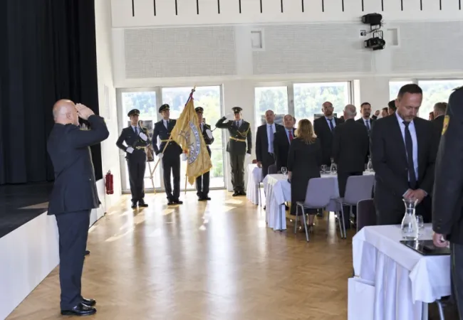 Slávnostné oceňovanie Zborom väzenskej a justičnej stráže a Ústavom na výkon trestu odňatia slobody a Ústavom na výkon väzby v Leopoldove.
